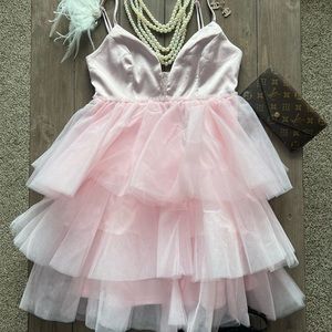 She Bad Ruffle Dress